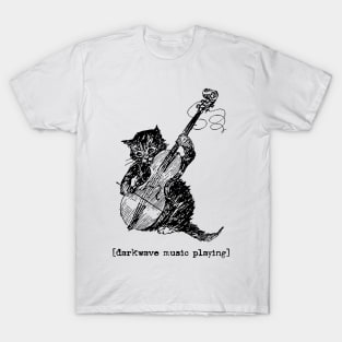 Darkwave Music Playing T-Shirt